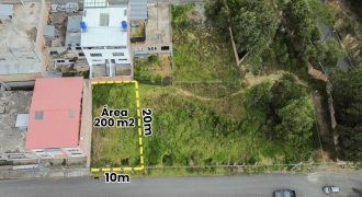 TERRENO EN VENTA – CERCA AL CENTRO DE LOJA