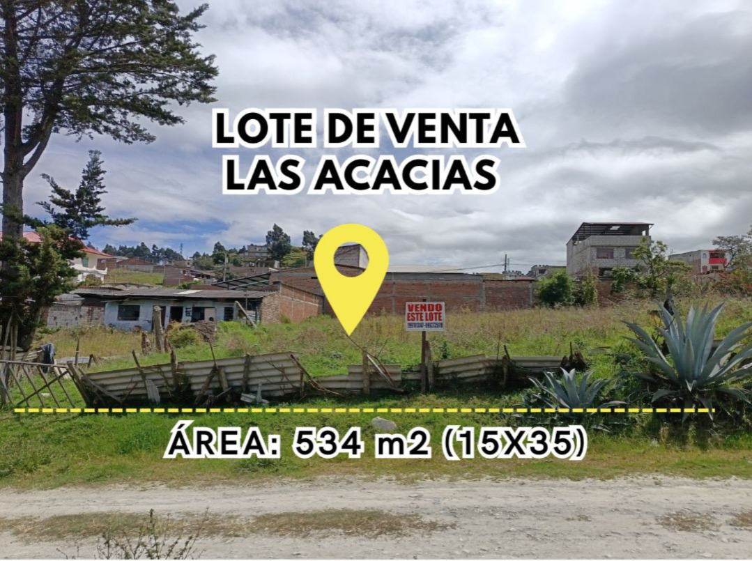 VENTA DE TERRENO – LAS ACACIAS, LOJA