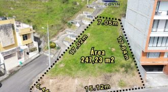 LOTE ESQUINERO DE VENTA EN LOJA – SECTOR NORTE CIUDADELA LA PAZ