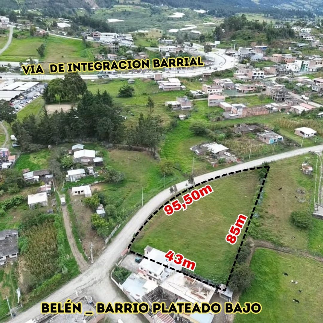 TERRENO A BUEN PRECIO EN LOJA – BELEN | SECTOR PLATEADO BAJO