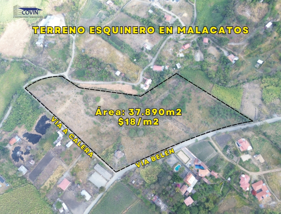    !!! PARA INVERSIONISTAS¡¡¡¡  TERRENO DE 3.7 HECTÁREAS EN VENTA |MALACATOS – LOJA