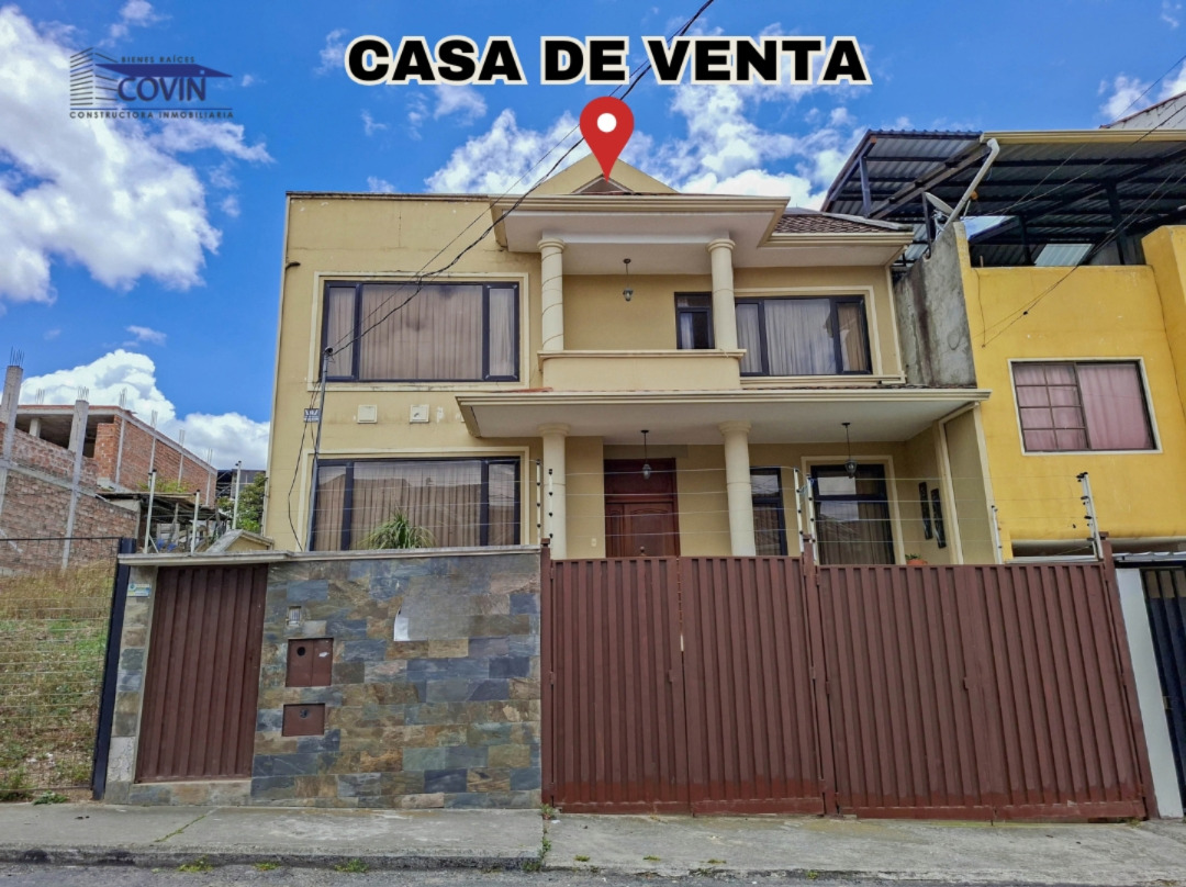 ️ CONFORTABLE CASA RESIDENCIAL DE VENTA –- AV. OCCIDENTAL DE LOJA