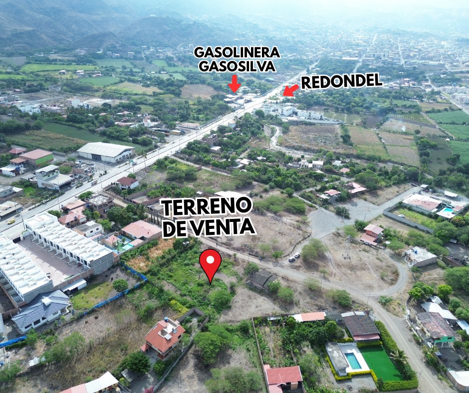 TERRENO DE VENTA EN CATAMAYO | URB. EL RECREO A MEDIA CUADRA DE LA VÍA A LA COSTA