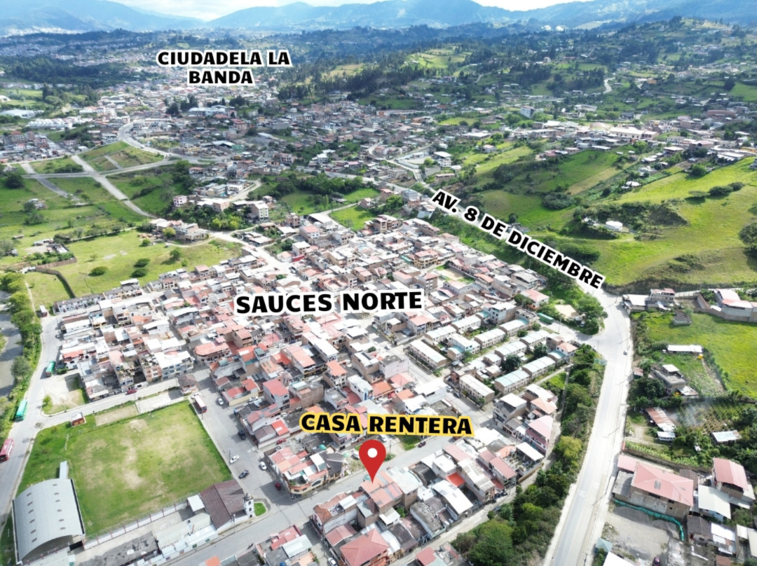 CASA RENTERA DE OPORTUNIDAD EN SAUCES NORTE – LOJA | 2 DEPARTAMENTOS + LOCAL